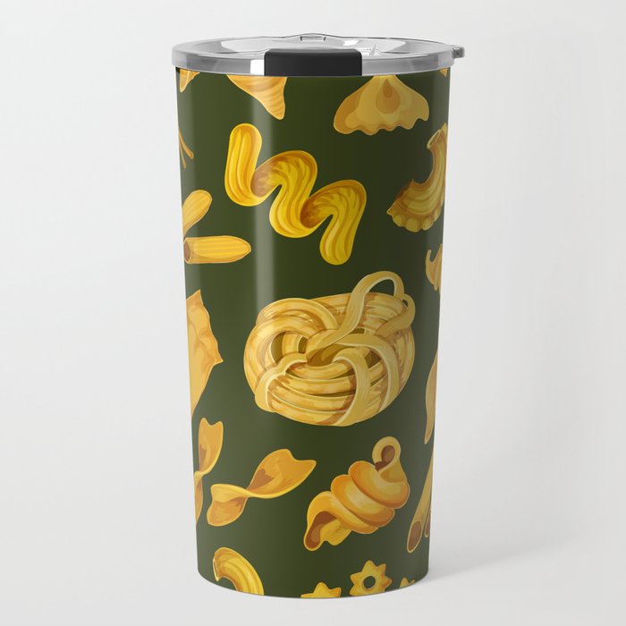 Pasta Pattern  Travel Mug