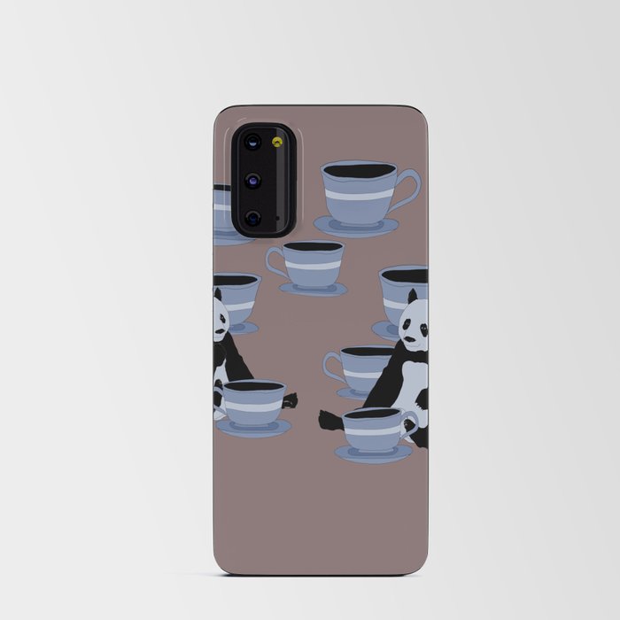 Pandas with Coffee Android Card Case