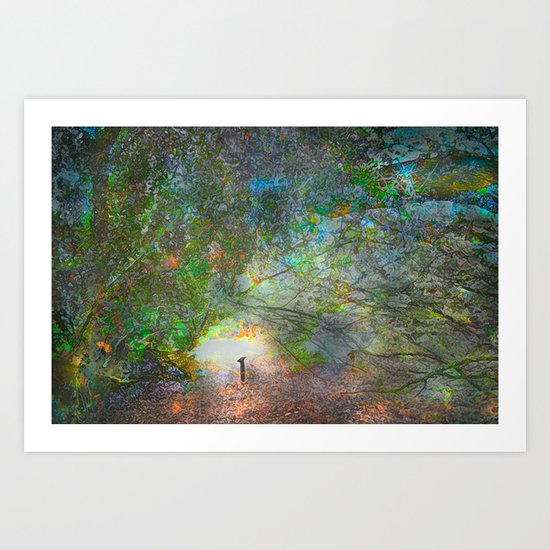 The Light at the End of the Tunnel Art Print