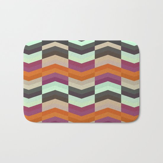 ZigZag Pattern Bath Mat