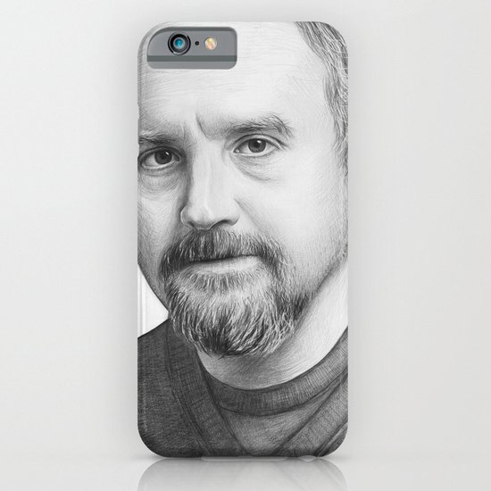 Louis CK Portrait iPhone & iPod Case