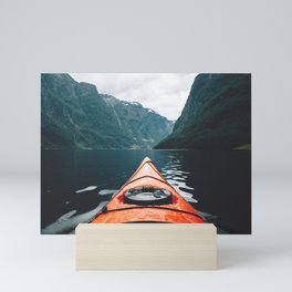 The Red Kayak Mini Art Print