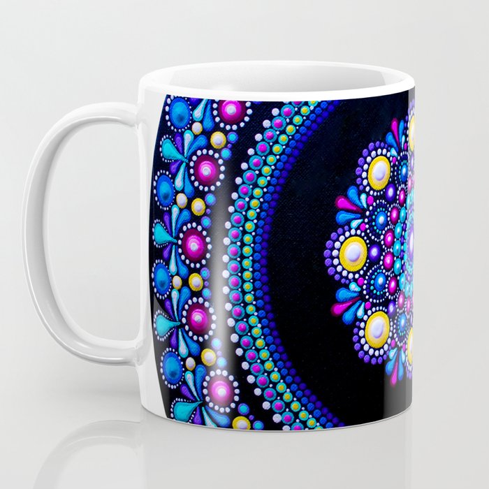 Dot Mandala Downloadable PDF Pattern - Delight - Wrap Around Mug