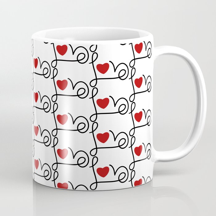 Sweet Love for your Valentine Handwritten Coffee Mug