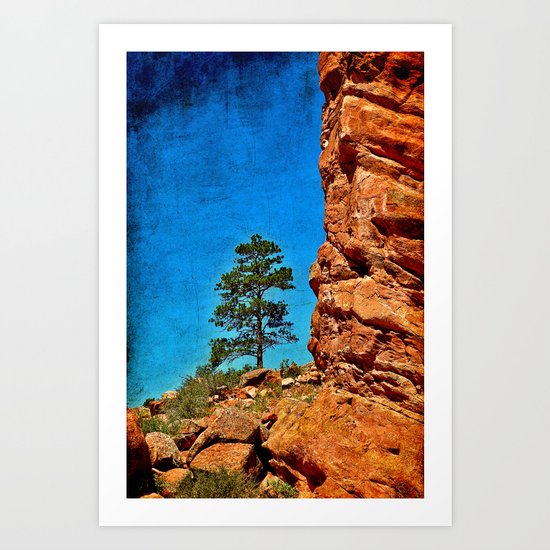 Red Rocks Colorado Art Print