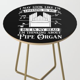 Pipe Organ Piano Organist Instrument Music Side Table