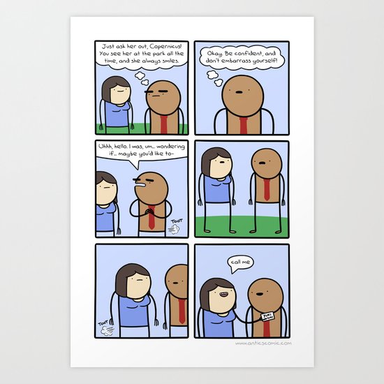 Antics #326 - smooth Art Print