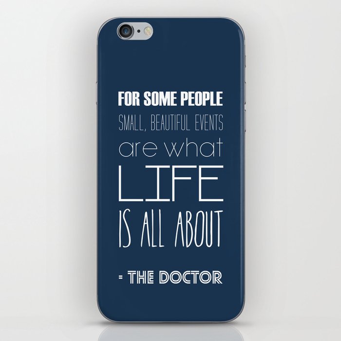 Doctor Who iPhone Skin