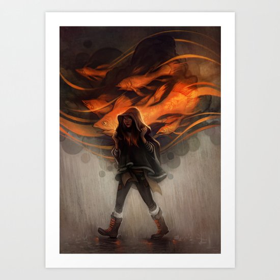 Seastorm Art Print