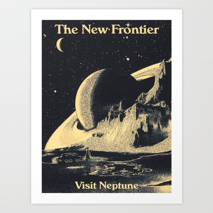 Visit Neptune Art Print