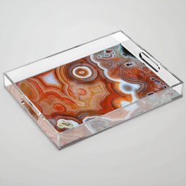 Agate Geode Texture 08 Acrylic Tray