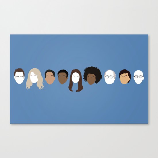 Community Canvas Print