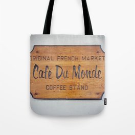 Cafe Du Monde New Orleans Photography Tote Bag