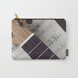 happy strings {ukulele Carry-All Pouch