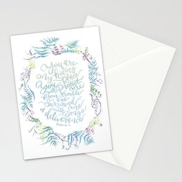 You Are My Hiding Place - Psalm 32:7 Stationery Card