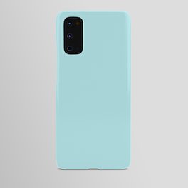 Light Aqua Blue Solid Color Pantone Spa Retreat 13-4908 TCX Shades of Blue-green Hues Android Case