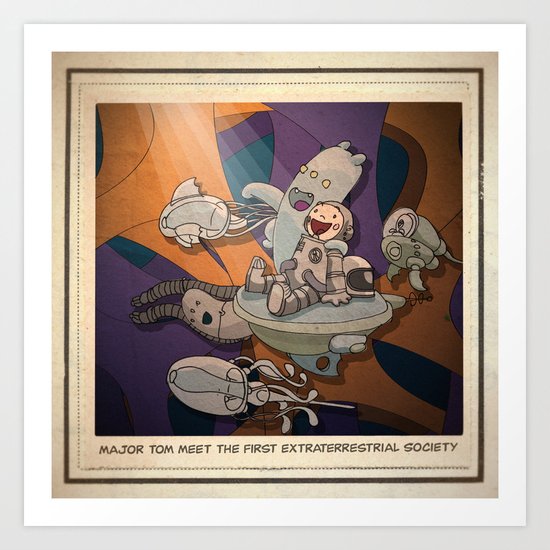 Major Tom 02 Art Print