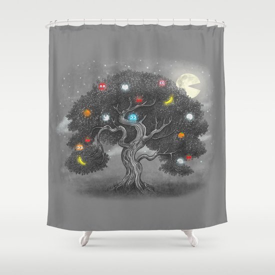 Midnight Snack Shower Curtain