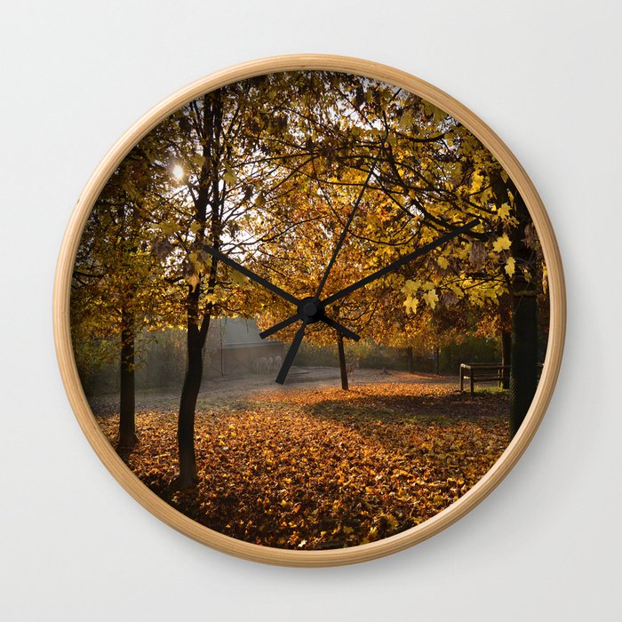 Autumn  Wall Clock