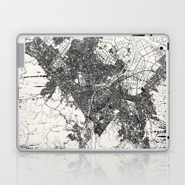 JAPAN - Sapporo. Vintage City Map Laptop Skin