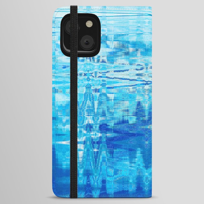 Ice Cold Sound Wave iPhone Wallet Case