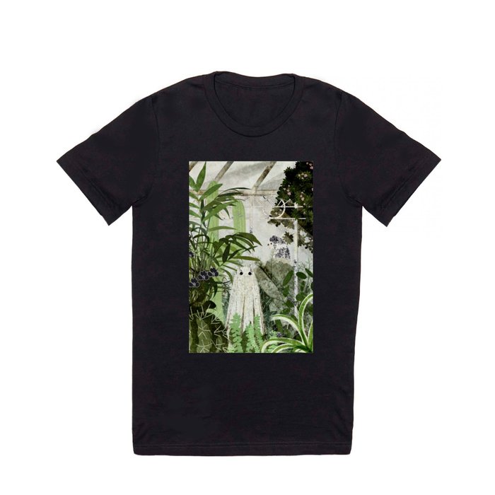 There's A Ghost in the Greenhouse Again T Shirt