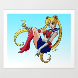 Sailor Moon | Drawing  Art Print