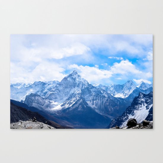 Mountains on My Mind Canvas Print