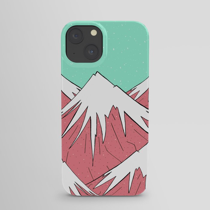 The mountains and the sky iPhone Case