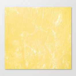 Flaxen Yellow Canvas Print