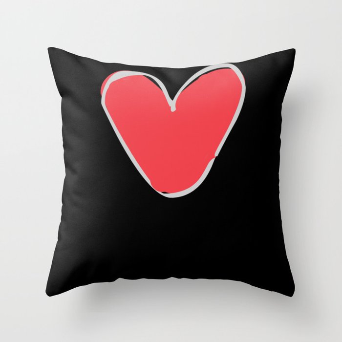 Heart Throw Pillow