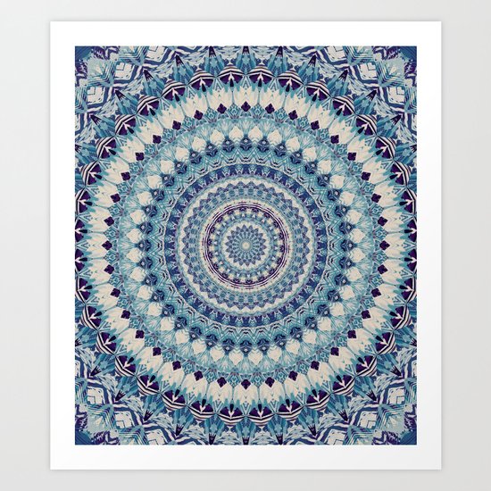 Mandala 587 Art Print