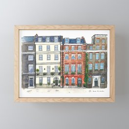 Brook St, London Framed Mini Art Print