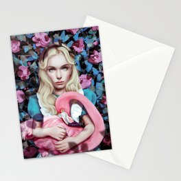 "Alice in Wonderland" by Giulio Rossi Stationery Cards