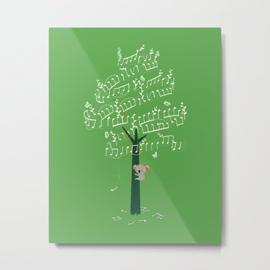 Tree Hugger Metal Print