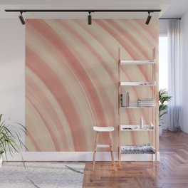 Clean Sweep Coral Abstract Wall Mural