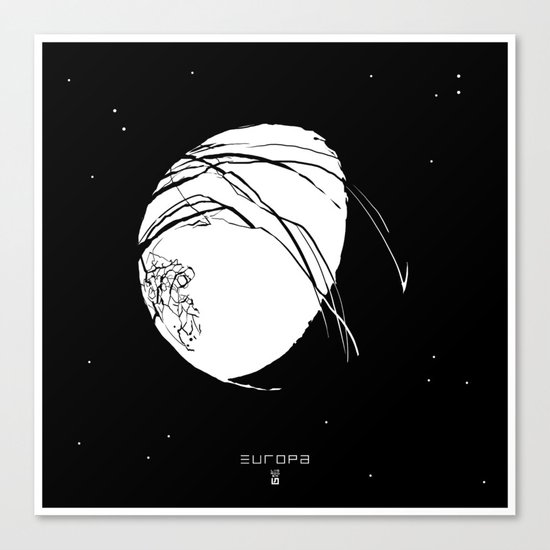 EUROPA Canvas Print