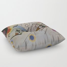 Wassily Kandinsky | Abstract art Floor Pillow