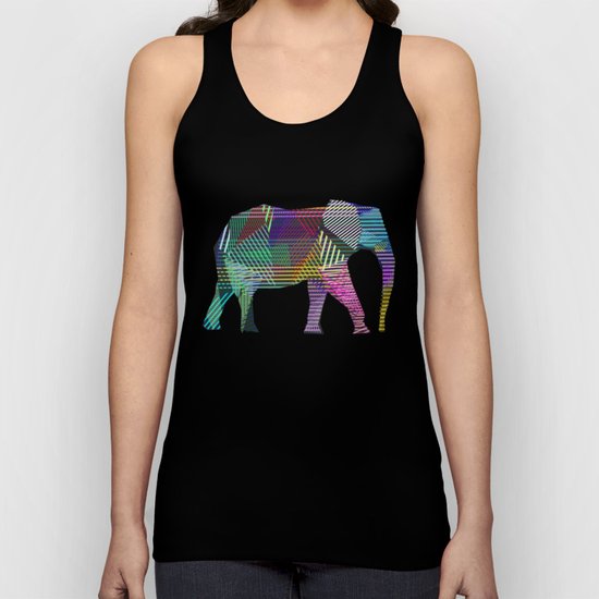 Elephant Unisex Tank Top