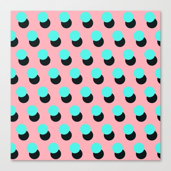 Memphis pattern 14 Canvas Print
