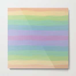 Stripes Pastel Rainbow Print Abstract Lover Pattern Metal Print | Artlover, Pastelabstract, Watecolor, Abstract, Rainbowabstract, Paintgifts, Abstractgifts, Paintlover, Graphicdesign 