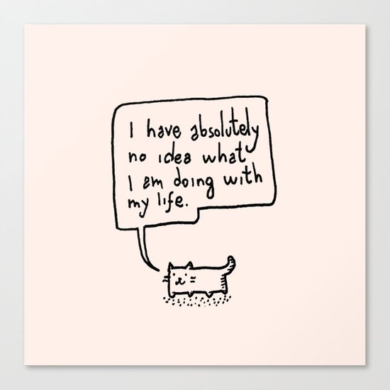 Little Cat Canvas Print