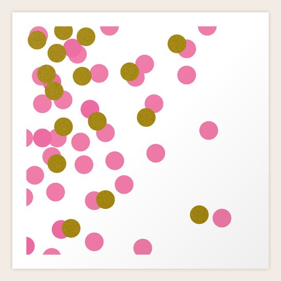 Confetti Art Print