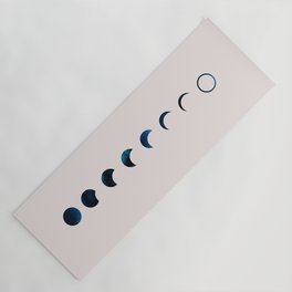 Moon Phases | Starry Night Version Yoga Mat