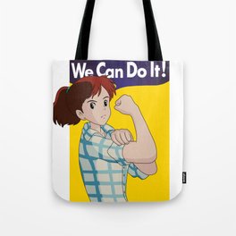 We Can Do It! (PORCO ROSSO) Tote Bag