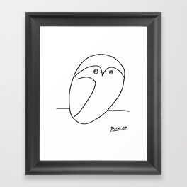 Picasso - Owl Framed Art Print