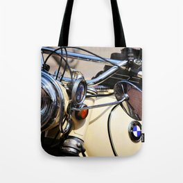 Motorcycle Vintage Tote Bag