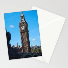 Great Britain Photography - Big Ben Under The Blue Beautiful Sky Stationery Card