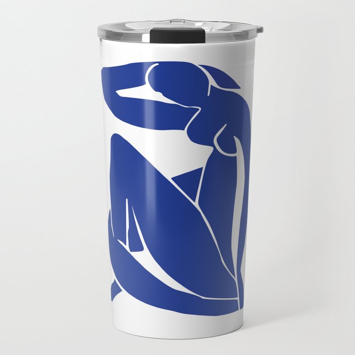 Matisse blue woman orignal Travel Mug