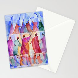 African Impression II Stationery Cards
